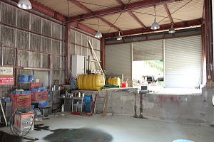 伊東市宇佐美・旧自動車塗装作業場|作業場 伊東市宇佐美・旧自動車塗装作業場