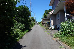海峰苑・海眺望戸建|前面道路 海峰苑・海眺望戸建|前面道路