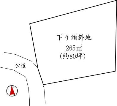 宇佐美みのりの村・売り土地|地形概要 宇佐美みのりの村・売り土地