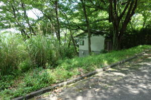 宇佐美みのりの村・両面道路の売り土地|緩やかな傾斜です 宇佐美みのりの村・両面道路の売り土地|緩やかな傾斜です